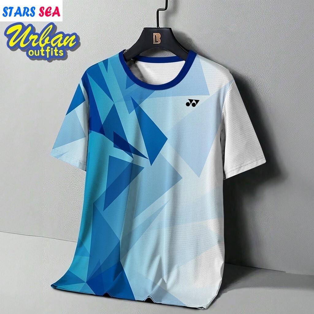 Men T-Shirt Tonex Badminton Team T Shirt 2024 ฤดูร้อนใหม่