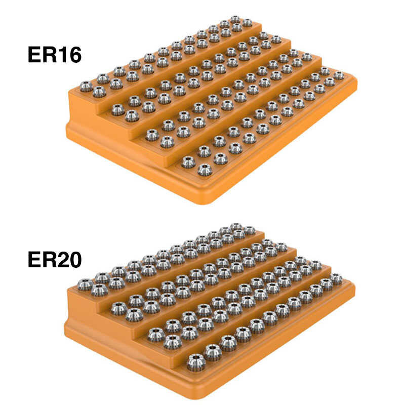 Er11 D26 Er16 Er20 Er25 Er32 กล่องเก็บของสปริง ER Collet กล่องเก็บข