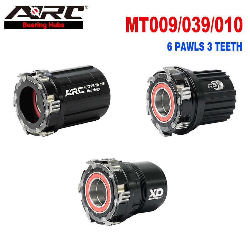 ARC 6 ขากรรไกรฟรีฮับสำหรับ Mt009 / Mt039 / Mt010 10X135mm 12X142mm 12X148mm อ