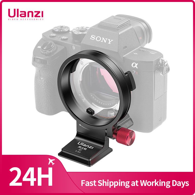 Ulanzi S-63 Arca หมุนได้แนวนอน-To-แนวตั้ง Mount Plate Kit สําหรับ Sony A7 III/A7R V/A7 IV/A7S III/A7