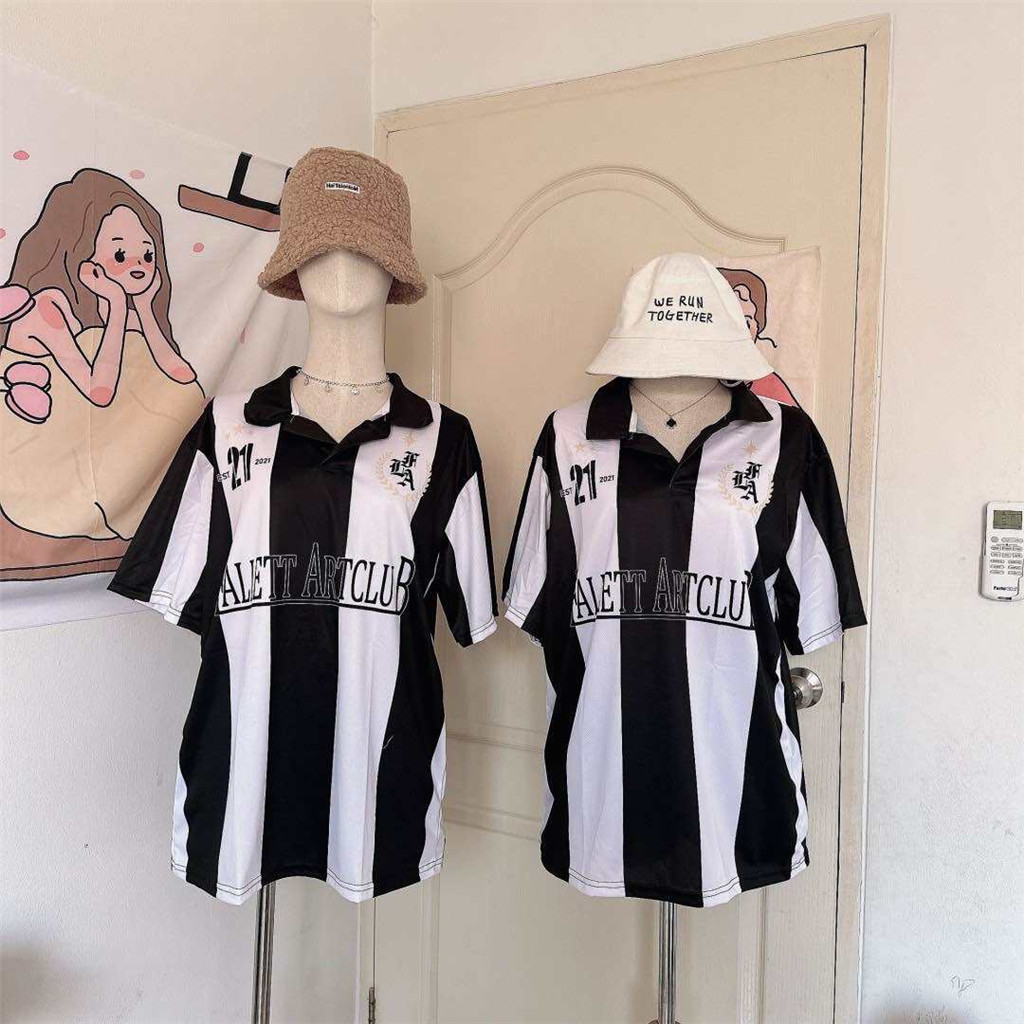 เสื้อกีฬาคอปก ใส่สบาย ใส่ได้ทั้งชายและหญิง เสื้อคอปกสกรีนลาย