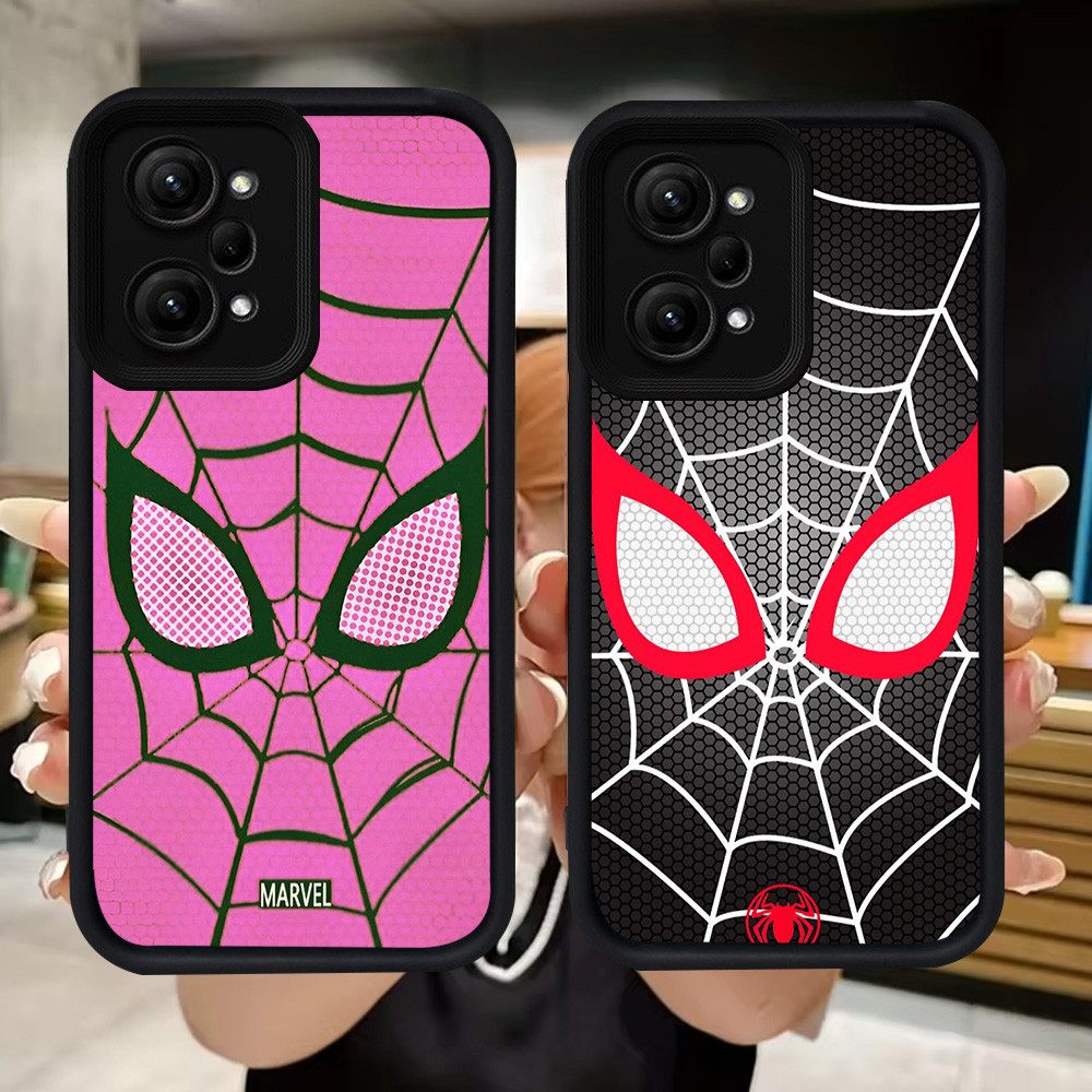 Q44 Spider-man soft Casing สําหรับ Xiaomi Redmi POCO X5 F6 F5 หมายเหตุ 12 14T 14 Pro 5G