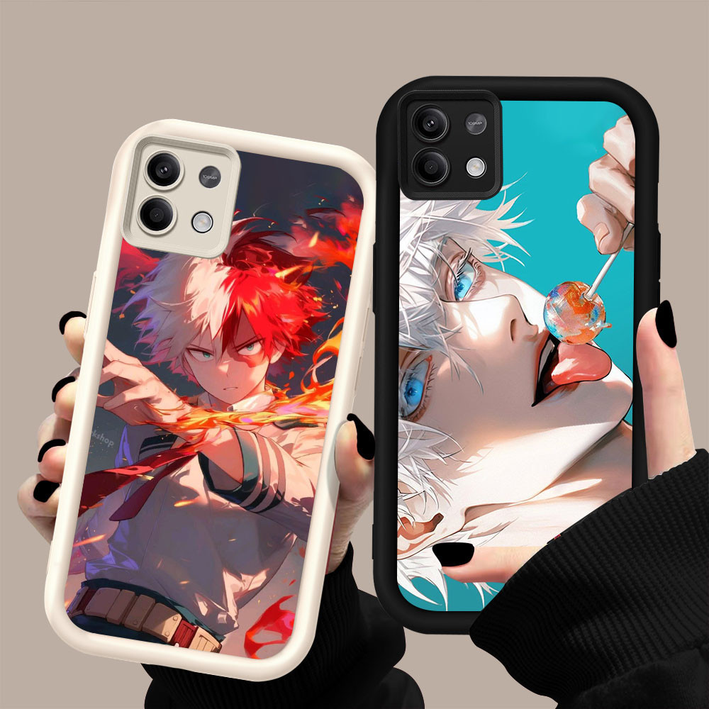 YZ-130 My Hero Academia Todoroki Shoto ปลอกกันกระแทกสําหรับ Xiaomi Redmi Note Poco 13 M6Pro Note13Pr
