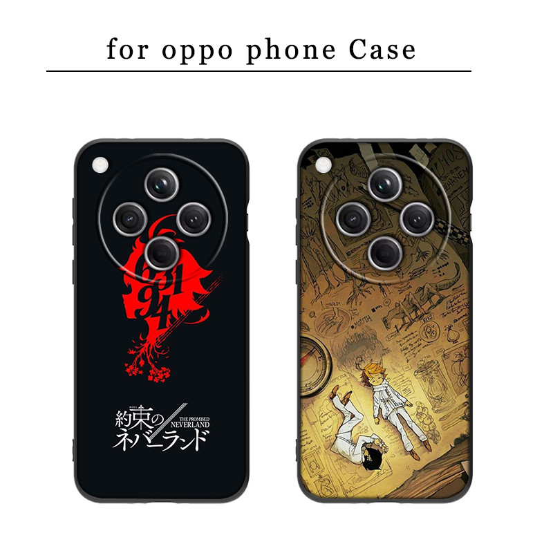 QL157 สัญญา Neverland อะนิเมะ OPPO A57 4G A5S A7 A8 A31 A60 A76 A77 A80 A91 F15 F3 A92 A93 A72 A52 A