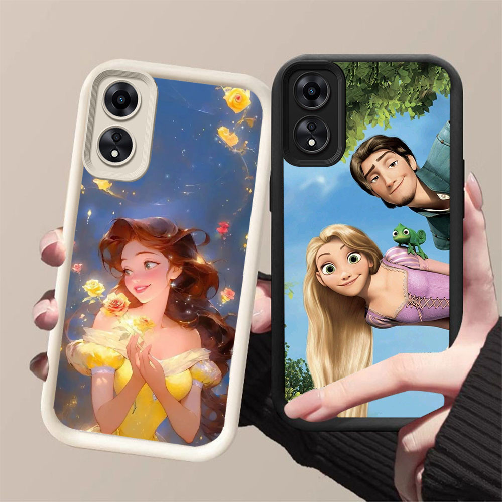 YZ-117 The Runaway Princess สวยมากสําหรับ OPPO A17 A60 A17K A78 F23 A18 A38 A98 A58 5G 4G