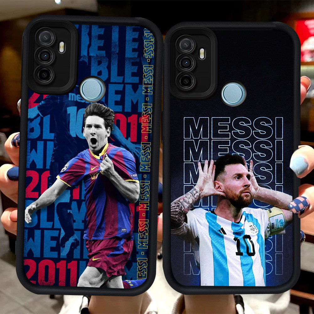 H50 Messi 10 เคสสําหรับ OPPO Reno 6 A74 5 F19 A95 F19S ค้นหา X3 Lite 5G