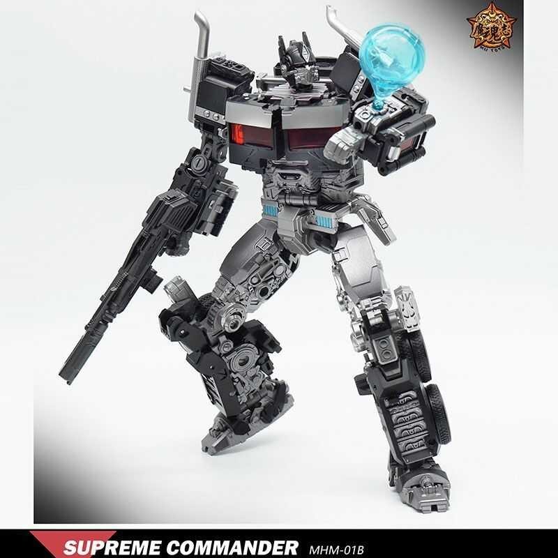 ➧ MHZ TOYS Transformation Mhm-01B Mhm01b สีดำ OP COMMANDER 20Cm KO Ss102 Ss-102 อะนิเ