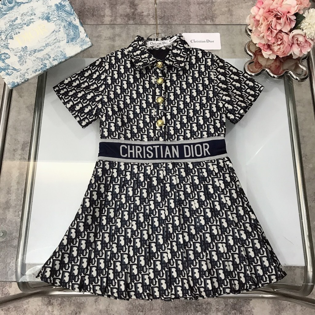 【 With Brandtag 】 2-14Years Old Kid Dresses Girl Clothes Summer 2-12Years Girl Dress Birthday Party