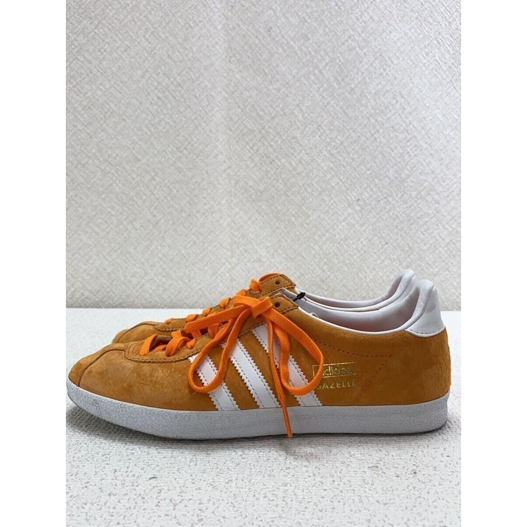 รองเท้าผ้าใบ Adidas Originals Gazelle Low Cut สีส้ม 23.5 ซม. ส่งตรงจากญี่ปุ่นมือสอง
