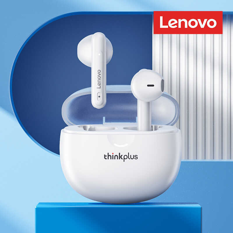 Lenovo Lp1 Pro หูฟังบลูทูธ5.1 TWS ใช้พลังงานต่ำ9d หูฟังเสียงเบ