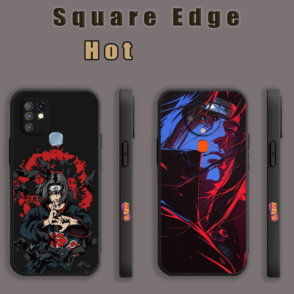 ปลอกสําหรับRedmiหมายเหตุ12S 12 Pro Turbo 13 Pro K70 A2 4G 5G Naruto Itachi UchihaอะนิเมะสีดําArt RZ0