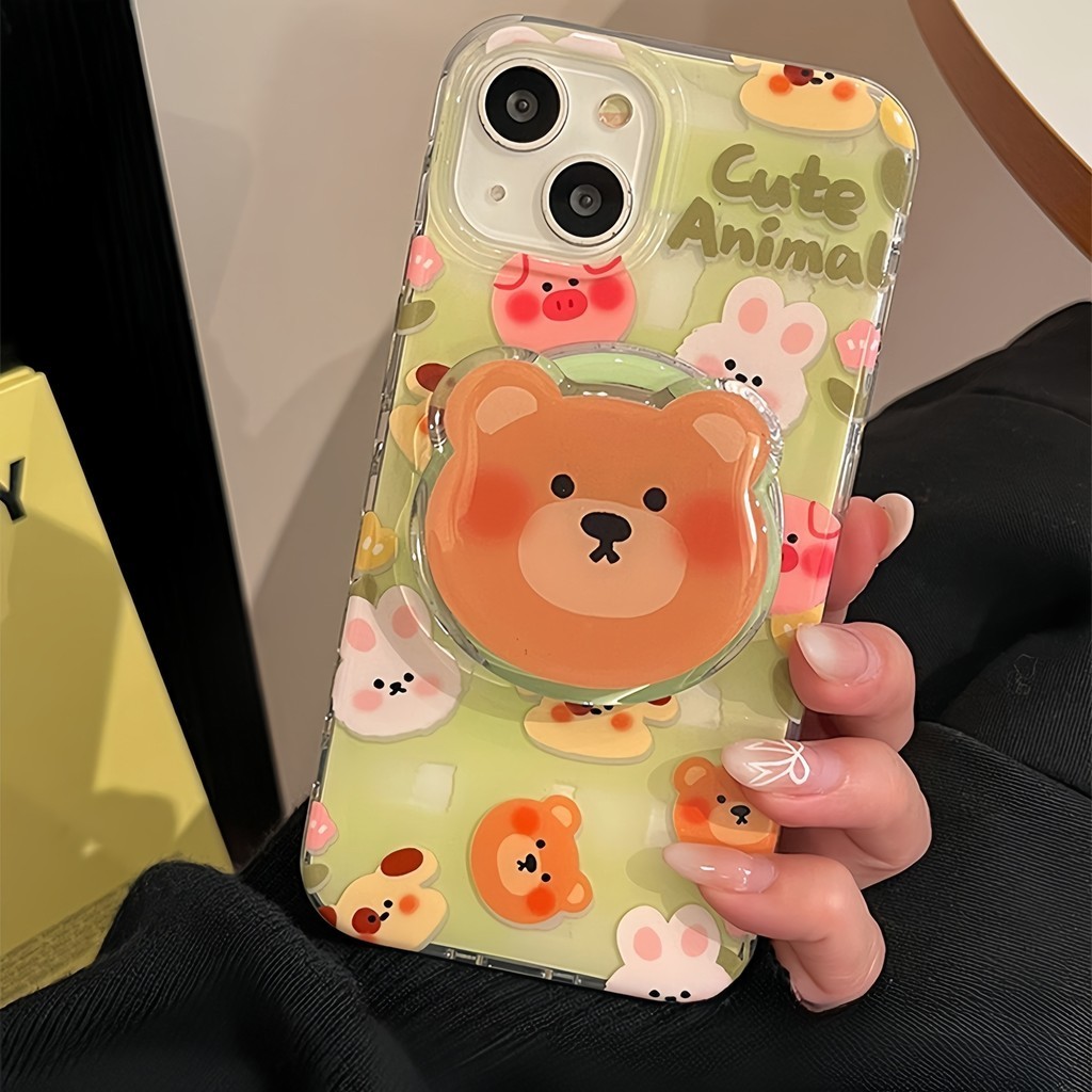 CX203 For iPhone 17 16 15 14 13 12 11 Pro Max Mini XS Max XR X 7 8 Plus SE2 SE3 With magnetic stand 