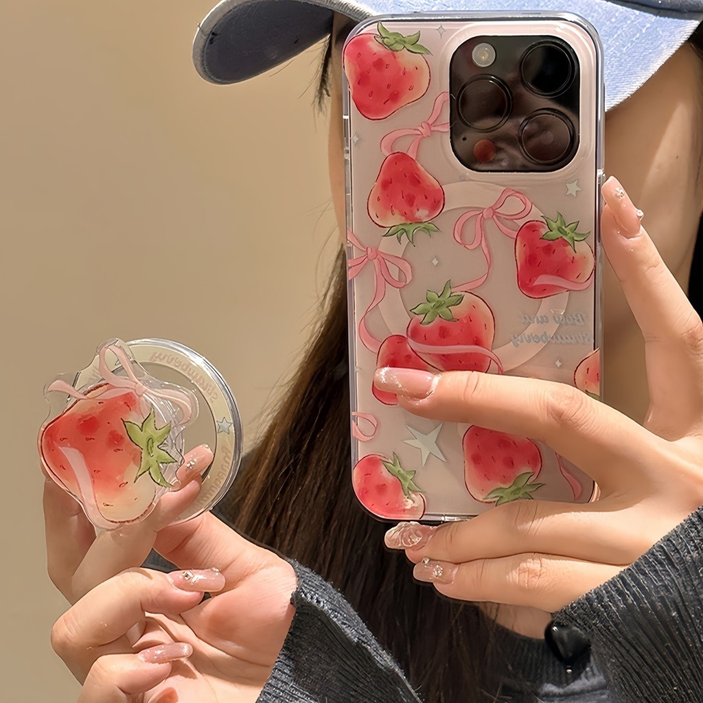 CX218 For iPhone 17 16 15 14 13 12 11 Pro Max Mini XS Max XR X 7 8 Plus SE2 SE3 With magnetic stand 