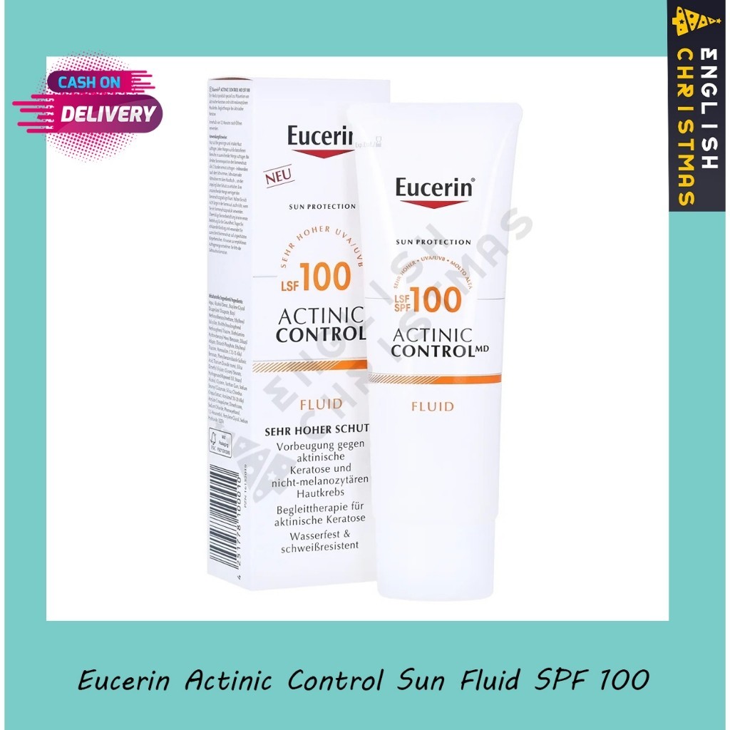 Eucerin Actinic Control MD SPF100 ขนาด 80 ML ครีมกันแดดประสิทธิภาพสูง