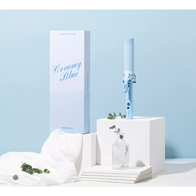NEW Vodana Glamwave Long Curling iron l ที่ม้วนผม Vodana แกนยาวขึ้น #powderblue