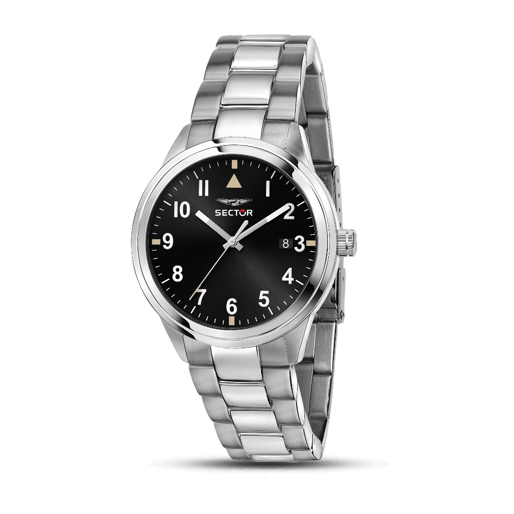 [3 Years Warranty] Sector 670 Collection 37mm Case Men's Quartz Stainless Steel Watch R3253540014 น
