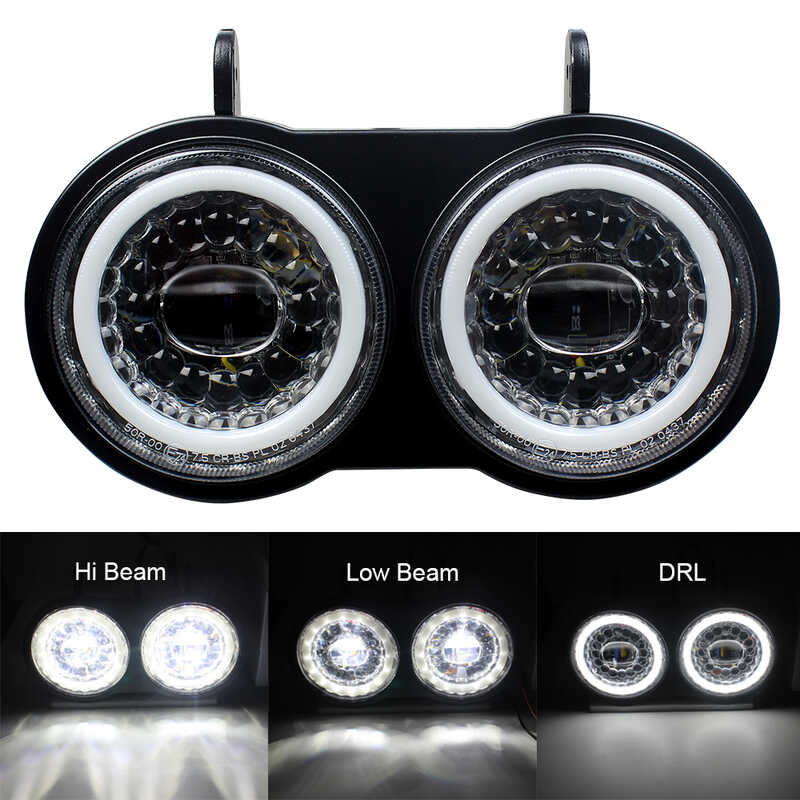 ไฟหน้า LED สำหรับรถจักรยานยนต์ Buell XB รุ่น 2003-2010