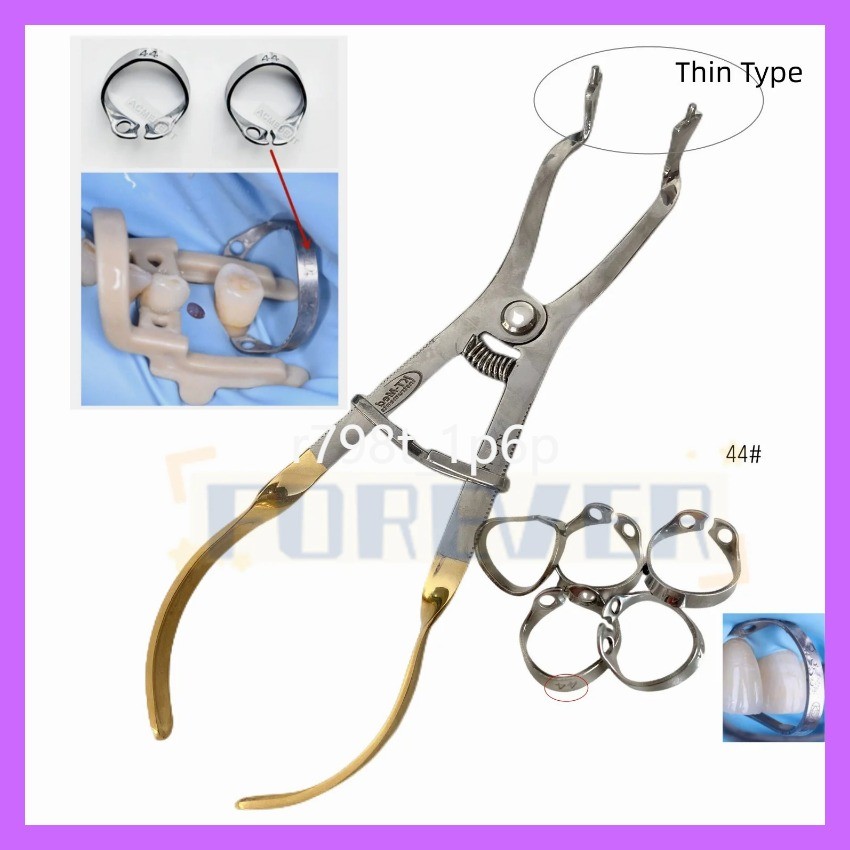 AA Dental Clamp Rubber Dam Clamps B4 Distal Extention Clip Sundries #44 KSK COLTENE Orthodontic Ins