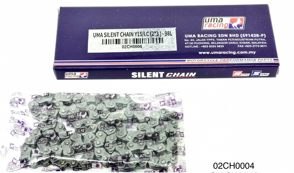 Y15 V1-V2 / LC135 V1-V8 UMA RACING SILENT CHAIN TIMING CHAIN [ 96L & 98L ]