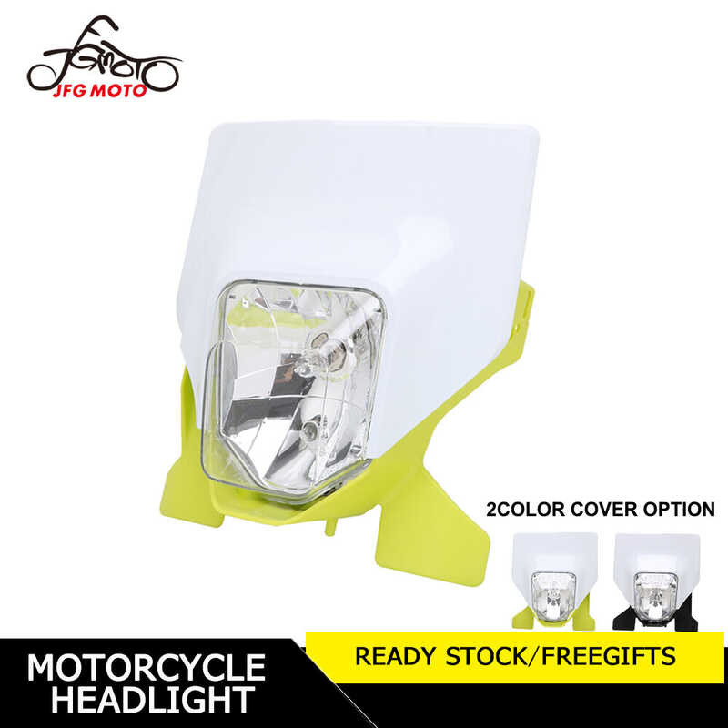 々 JFG MOTO ไฟหน้ารถจักรยานยนต์,สำหรับ Husqvarna Fe250 Fe350 Fe450 Fe501
