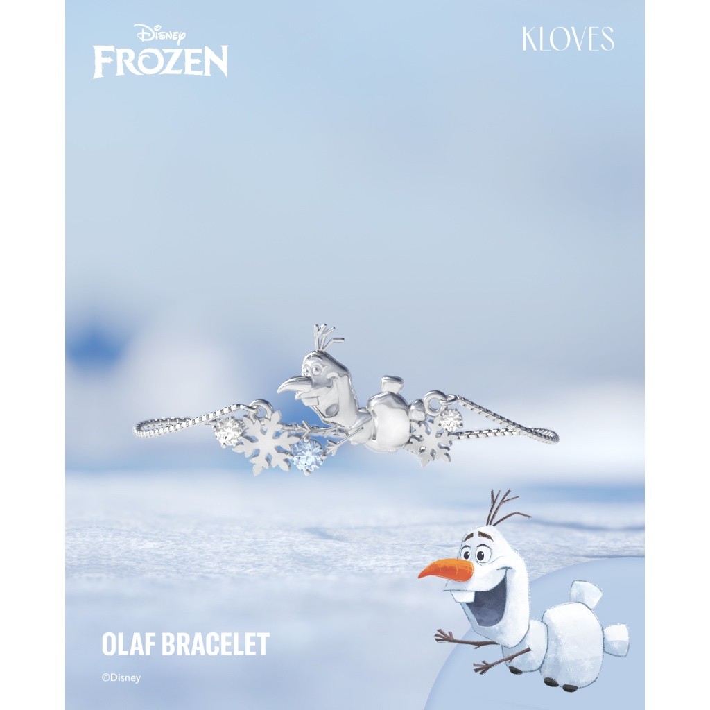 KLOVES - Disney Frozen Collection - Olaf Bracelet