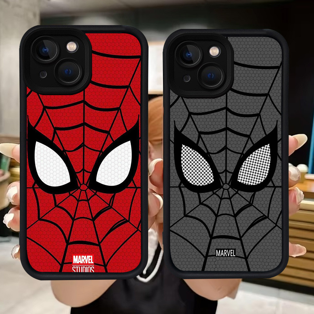 Q44 Spider-man soft Casing สําหรับ iPhone 14 7 13 6s 6 8 Pro Max Plus