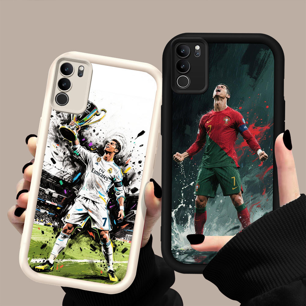 YZ-62 Cristiano Ronaldo เคสกันกระแทกสําหรับ VIVO V50 V40 Y200 Y19S Y300 Lite Pro Plus 5G