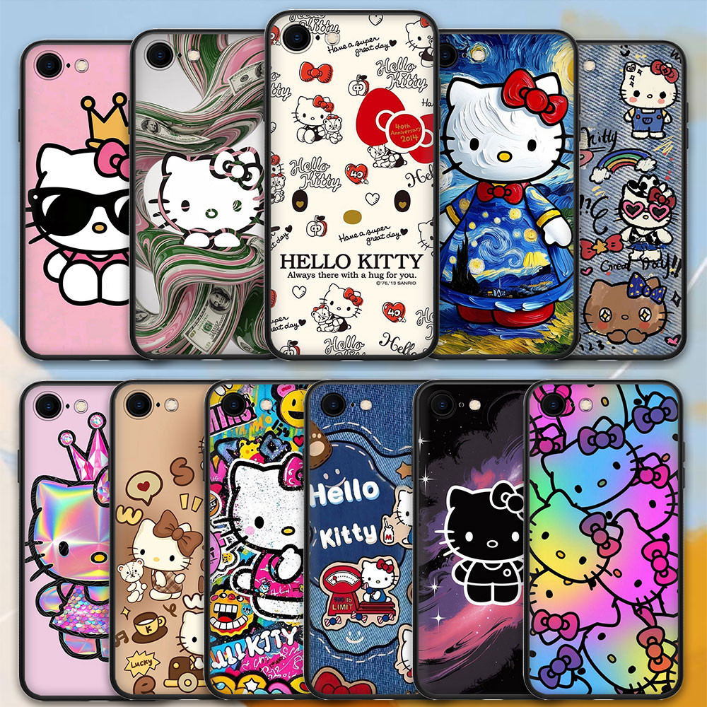 ซิลิโคนเคสโทรศัพท์ OPPO F3 A77 A83 A1 A1K R9 R9S F1 Plus Q8T5 Hello Kitty Soft Case Cover