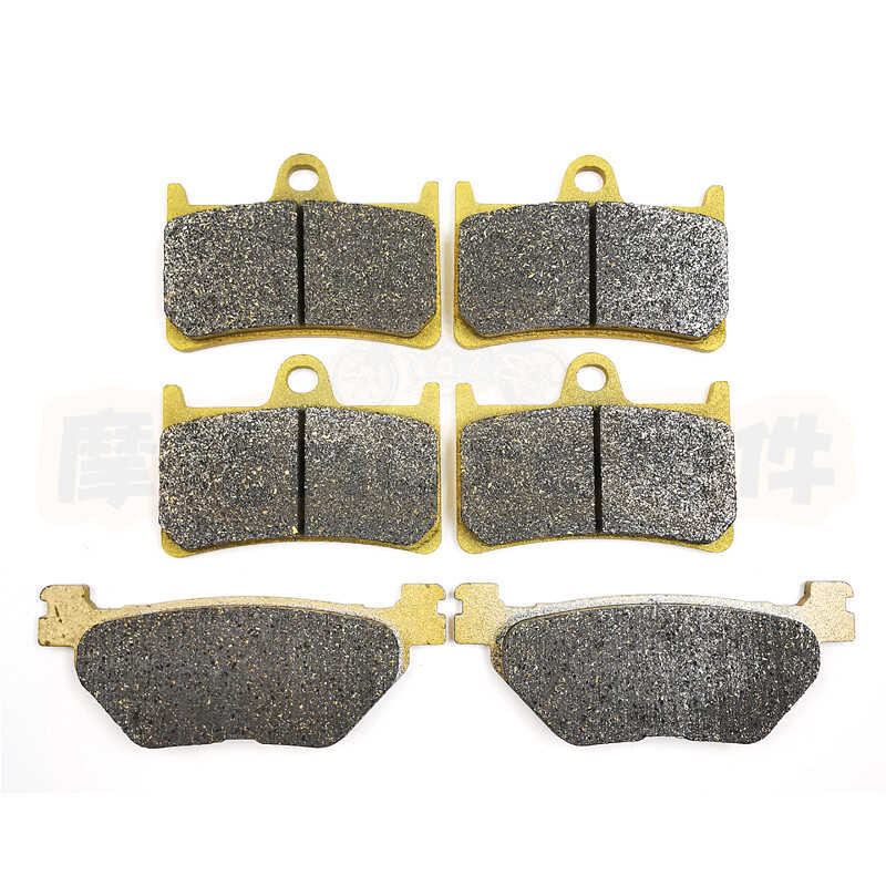 Yamaha Road Star XV1700 Midnight Star XV1900 02-19 ฐานทองแดงด้านหน้าด้านหลังเบรค Pad ดิสก์เบรก