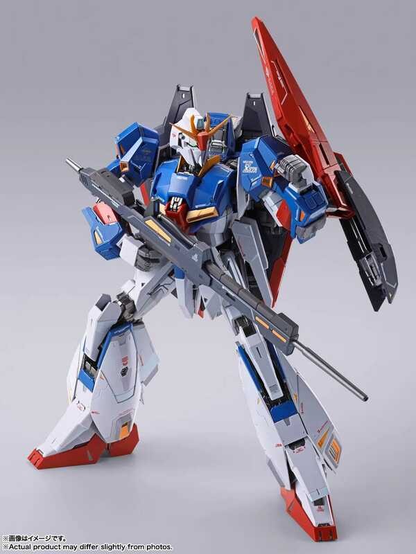 เวอร์ชั่นญี่ปุ่น Bandai MB Z Gundam METAL BUILD ZETA Fully Deformed Camus สินค้าสําเร็จรูปรุ่นเคลื่อ