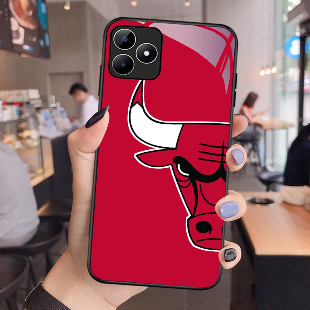 NC-17 Chicago Bulls แก้วสําหรับ Realme C53 C31 C35 GT 6 Narzo N53 50A Prime