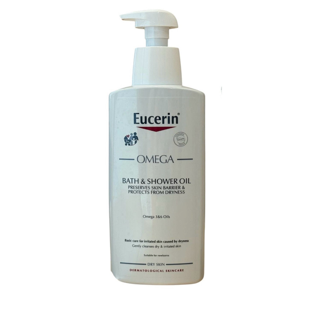 Eucerin Omega Bath & Shower Oil:**
