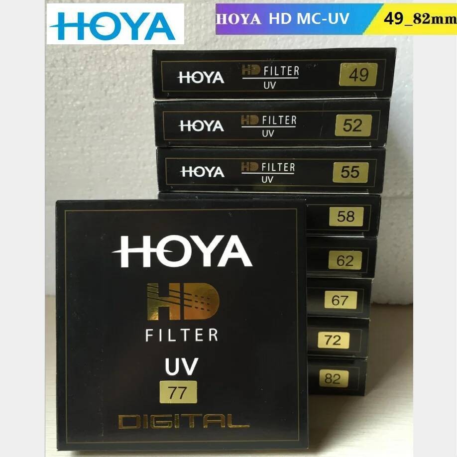 Original HOYA HD UV 49mm_52_55_58_62_67_72_77_82mm Hardened Multi-Coated Digital Ultra Filter สําหรั