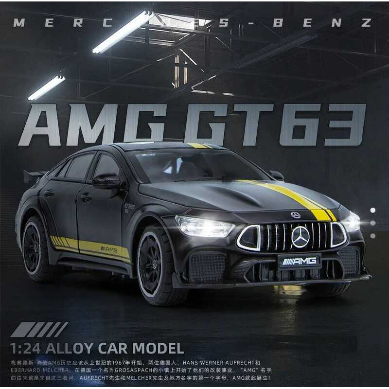 โมเดลรถสปอร์ต Gt63แบบ1:24 Mercedes Benz AMG