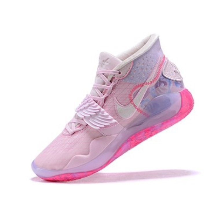 ฟิกเกอร์ Nike Zoom KD 12 Durant 12th Generation kd12 รองเท้าผู้ชายสีดําสีขาว Air Cushion All-Star B