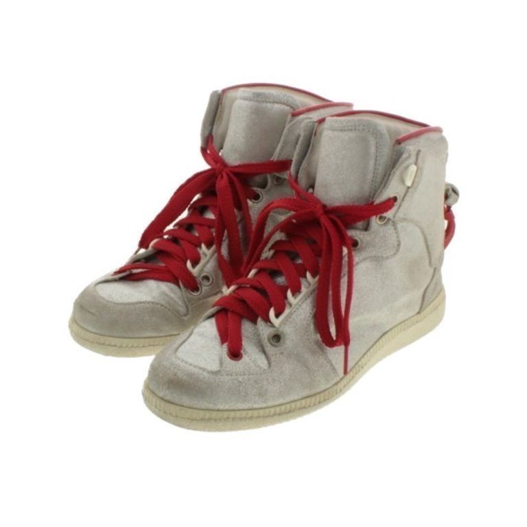 ฟิกเกอร์ KRIS VAN ASSCHE Ash n M 5 Sneakers Silver Women 22.5cm Direct from Japan Secondhand