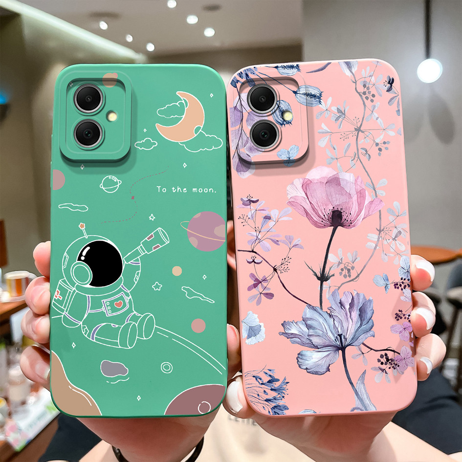 เคสโทรศัพท์สําหรับ Samsung Galaxy A06 ปลอกแฟชั่นสวยนักบินอวกาศซิลิโคนอ่อนนุ่มป้องกันปกหลังสําหรับ SamsungA06 GalaxyA06 06 กันชน Capa