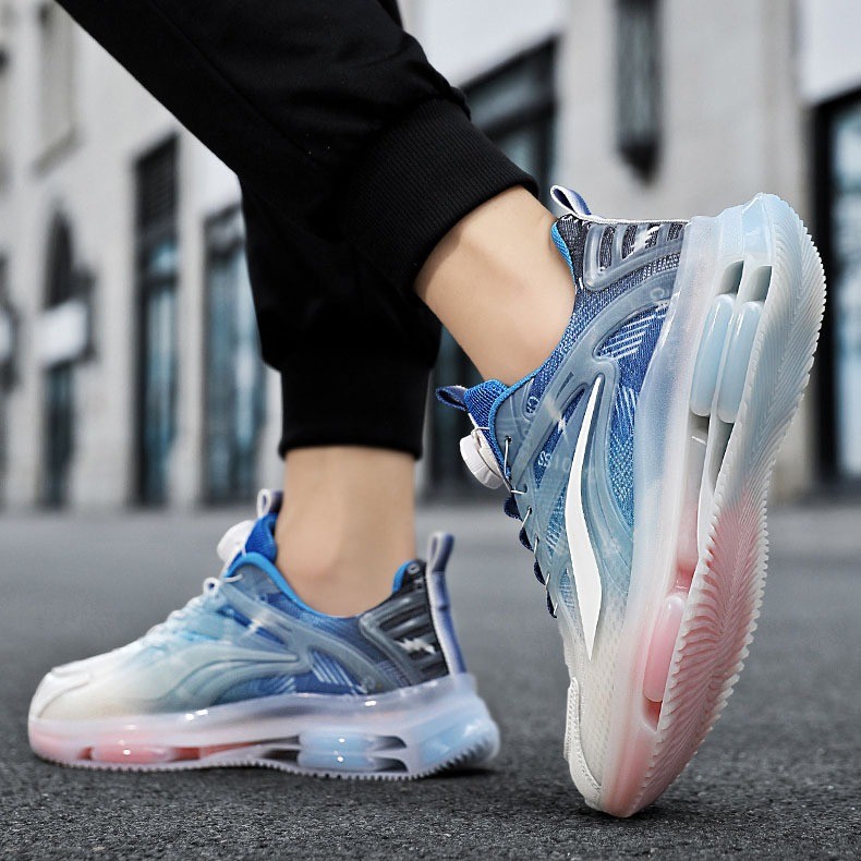 รองเท้าผ้าใบลําลอง เหมาะกับการวิ่ง สําหรับผู้ชาย และผู้หญิง (EU:35-43~~US:5.5-10.5)