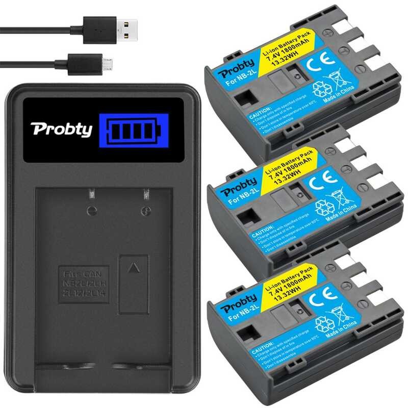 NB-2LBattery&Charger d for CANON 350D/400D Rebel XTi NB-2JH NB-2L Digital N DIGITAL REBEL XT EOS