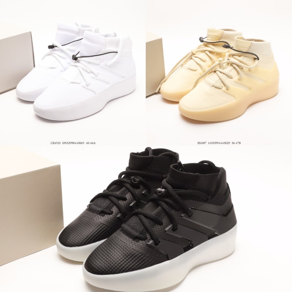 Fear of God Athletics x Adidas รองเท้าบาสเก็ตบอล ข้อสูง IE6187 IF6680 CE6521