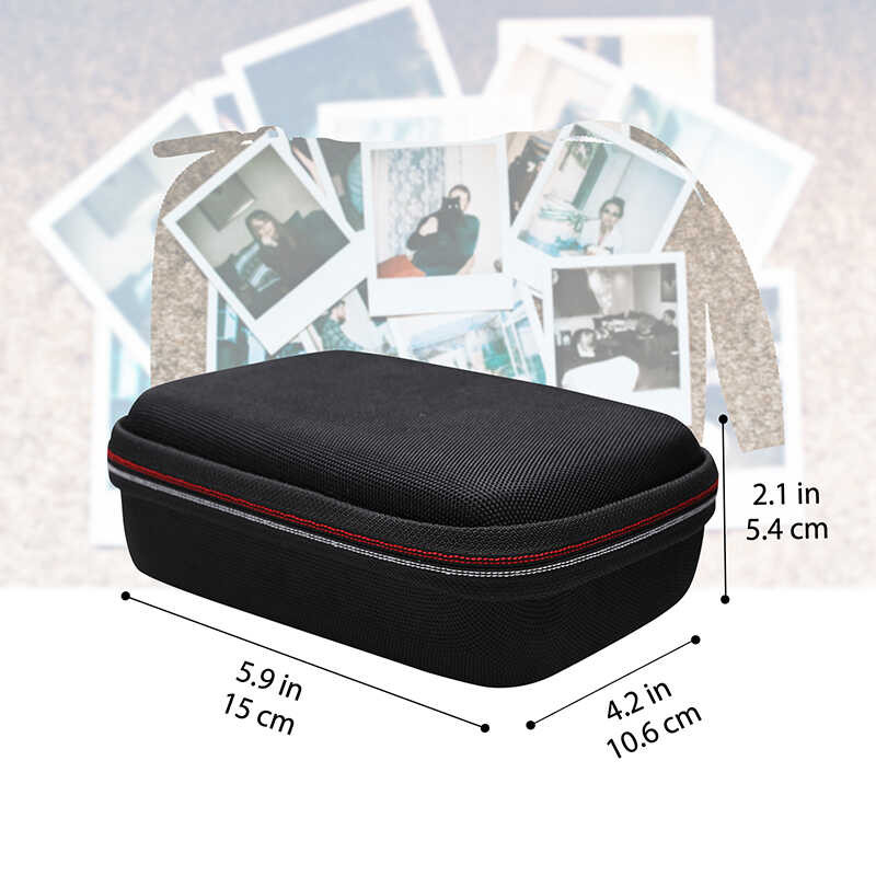 Δ XANAD EVA Hardshell สำหรับ HP Sprocket แบบพกพา Fuji Instax Mini K เครื่อง