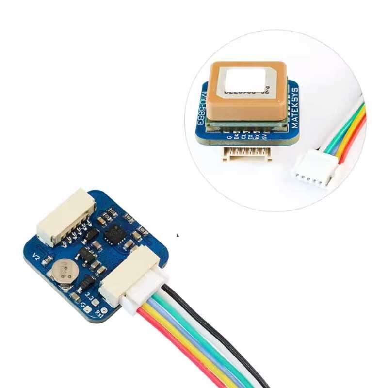 Δ Instock MATEYS MATEK M10q-5883 GPS GNSS COMPASS M8q-5883 FPV Racing Drone เครื่องบิ