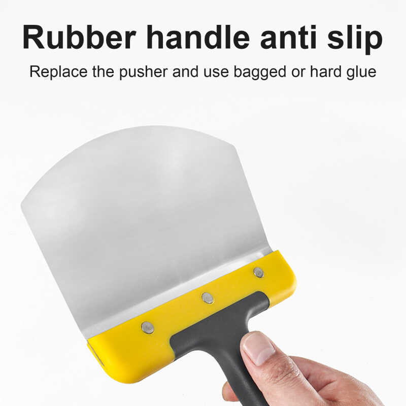 Stock】Stainless 【Ready Steel Wall Paint Plaster Shovel Putty Scraper Blade Paint Filg Spatula Const
