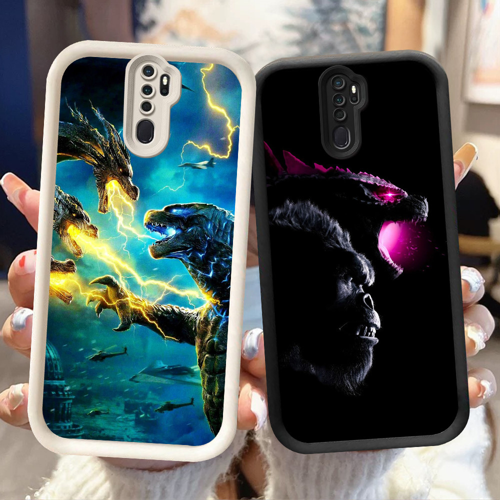 NA-36 Godzilla vs Kong2 เคสกันกระแทกสําหรับ OPPO A9 A5 F11 Reno 8T 2Z 2F Pro
