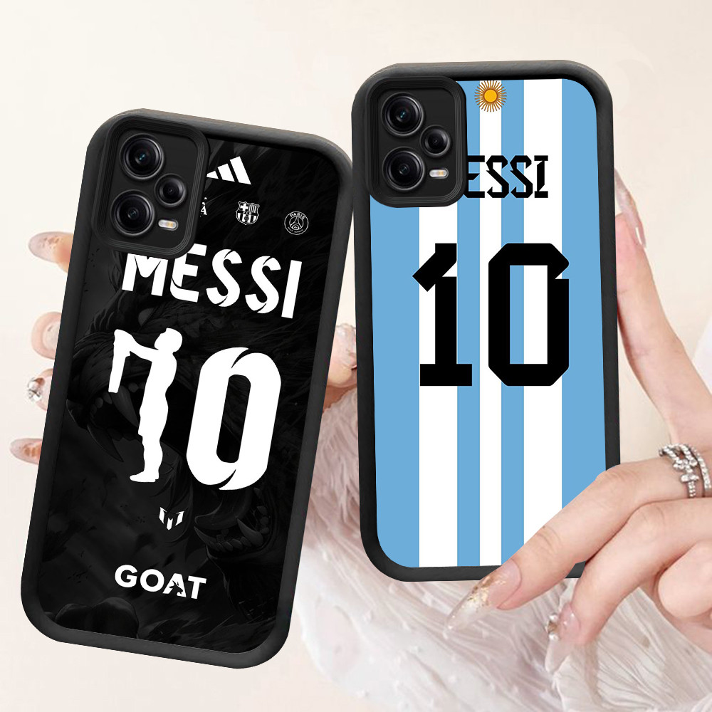NA-55 Messi 10 เคสกันกระแทกสําหรับ Xiaomi Redmi Note Turbo 3 12 POCO X5 F5 F6
