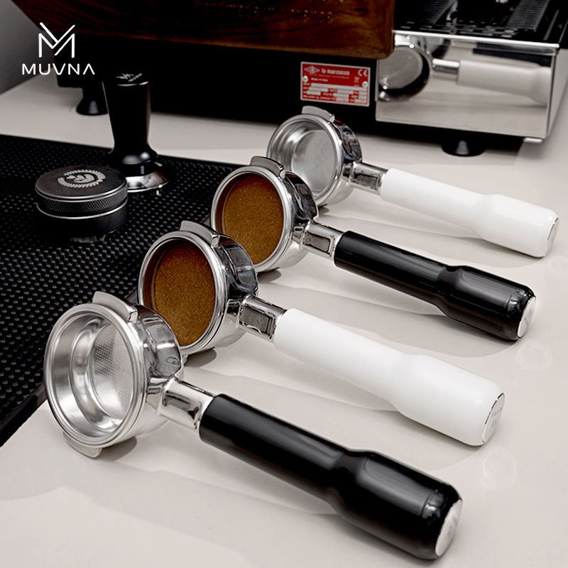 MUVNA Hot Mom La marzocco Coffee Machine Dedicated Bottomless Handle 58mm Two Ears 304 Stainless Ste
