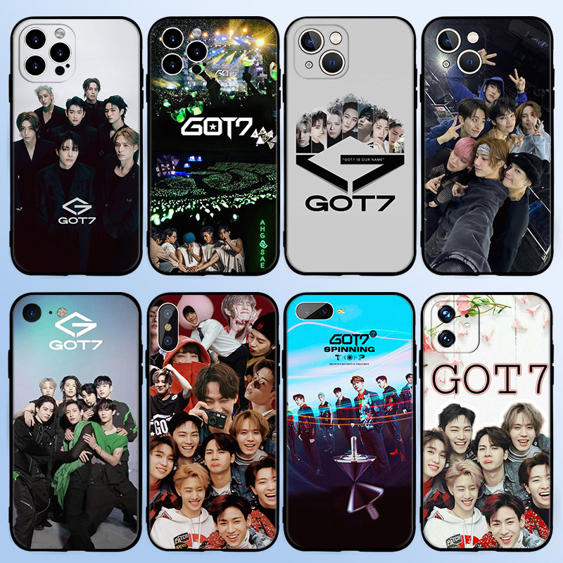 H6JH got7 สําหรับ iPhone 14 15 16 Pro Plus Max เคส tpu