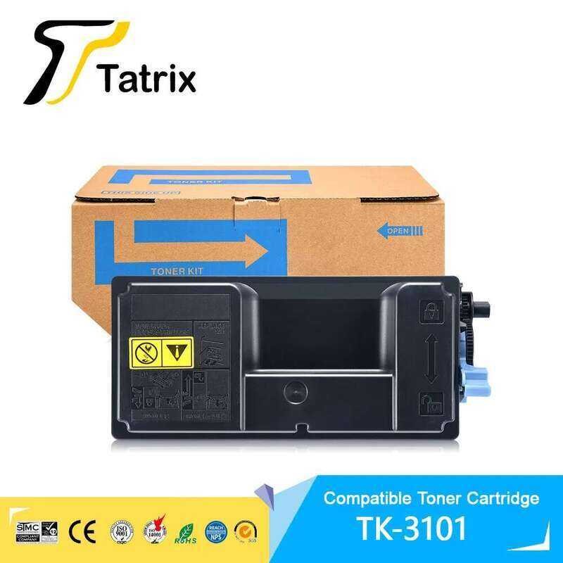 Toners Tatrix TK-3101 TK3101 ใช้งานร่วมกับเลเซอร์ตลับหมึกสีดําสําหรับ Kyocera FS-2100dn/M3540dn เครื