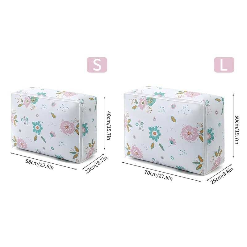 Storag Closet Storage Bag Clothes Blanket Waterproof Quilt Bags Dustproof Wardrobe Organizer e      