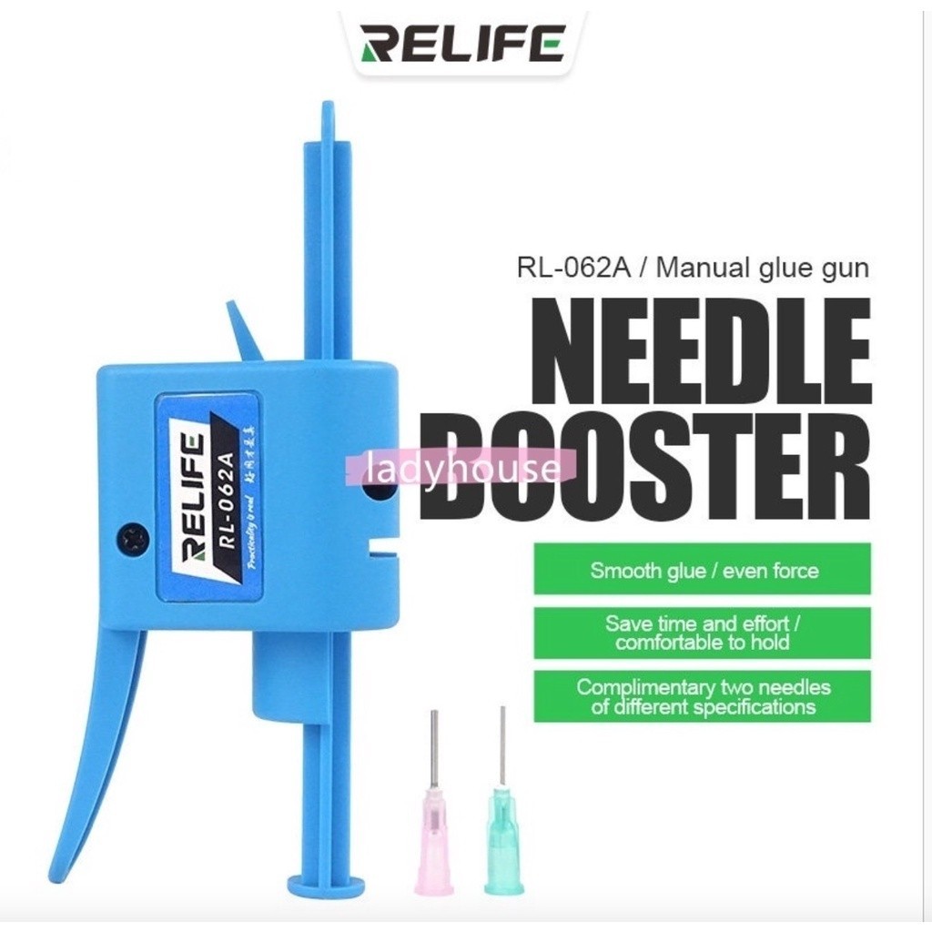 ต้นฉบับใหม่ RELIFE RL-062A TubeMate น้ํามันเชื่อม Booster Press ประเภทเสริม, Easy Discharge Oil Putt